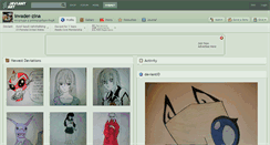 Desktop Screenshot of invader-zina.deviantart.com