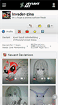 Mobile Screenshot of invader-zina.deviantart.com