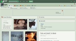 Desktop Screenshot of fayzr.deviantart.com
