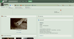 Desktop Screenshot of dkdent.deviantart.com
