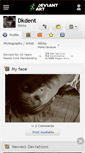Mobile Screenshot of dkdent.deviantart.com