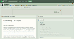 Desktop Screenshot of ninjasin.deviantart.com