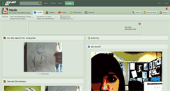 Desktop Screenshot of mizab.deviantart.com