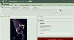 Desktop Screenshot of podkayne.deviantart.com