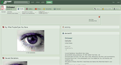Desktop Screenshot of octosaur.deviantart.com