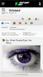 Mobile Screenshot of octosaur.deviantart.com