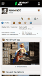 Mobile Screenshot of kalevra3d.deviantart.com