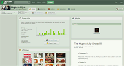 Desktop Screenshot of hugo--x--lily.deviantart.com