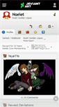 Mobile Screenshot of noelet.deviantart.com