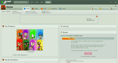 Desktop Screenshot of mesuta.deviantart.com
