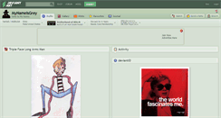 Desktop Screenshot of mynameisgrey.deviantart.com