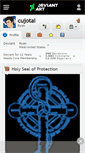 Mobile Screenshot of cujotai.deviantart.com