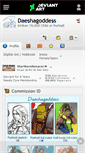Mobile Screenshot of daeshagoddess.deviantart.com