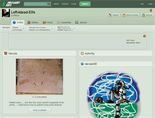Tablet Screenshot of left4dead-ellis.deviantart.com