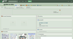 Desktop Screenshot of gundam-oo-raiser.deviantart.com