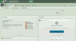 Desktop Screenshot of le2.deviantart.com