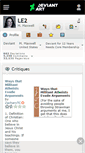 Mobile Screenshot of le2.deviantart.com