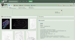 Desktop Screenshot of isytia.deviantart.com