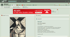 Desktop Screenshot of llatrejull.deviantart.com