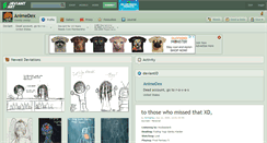 Desktop Screenshot of animedex.deviantart.com