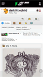 Mobile Screenshot of darklittlechild.deviantart.com