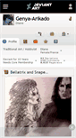 Mobile Screenshot of genya-arikado.deviantart.com