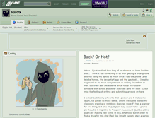Tablet Screenshot of mio99.deviantart.com