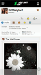 Mobile Screenshot of brittanynet.deviantart.com
