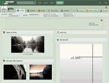 Tablet Screenshot of ghito.deviantart.com