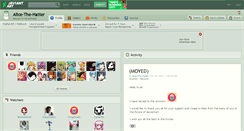 Desktop Screenshot of alice-the-hatter.deviantart.com