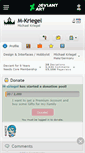 Mobile Screenshot of m-kriegel.deviantart.com