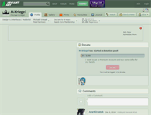 Tablet Screenshot of m-kriegel.deviantart.com