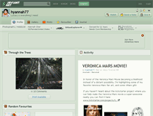 Tablet Screenshot of hyannah77.deviantart.com