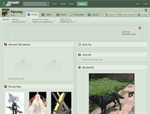 Tablet Screenshot of panwey.deviantart.com