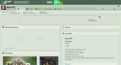 Desktop Screenshot of alexa192.deviantart.com
