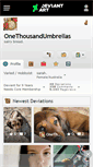 Mobile Screenshot of onethousandumbrellas.deviantart.com