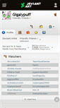 Mobile Screenshot of gigalypuff.deviantart.com