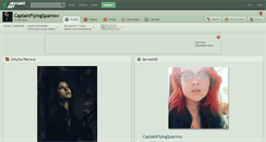 Desktop Screenshot of captainflyingsparrow.deviantart.com