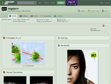 Tablet Screenshot of migsterrr.deviantart.com