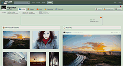 Desktop Screenshot of nighthaze.deviantart.com
