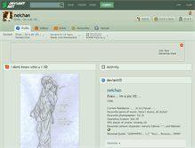 Tablet Screenshot of neichan.deviantart.com