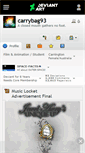 Mobile Screenshot of carrybag93.deviantart.com
