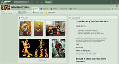Desktop Screenshot of jakanddaxterclub.deviantart.com