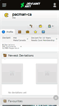 Mobile Screenshot of pacman-ca.deviantart.com
