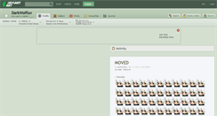 Desktop Screenshot of darkwolfluv.deviantart.com