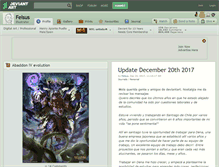 Tablet Screenshot of felsus.deviantart.com