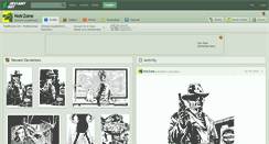 Desktop Screenshot of noirzone.deviantart.com