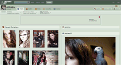 Desktop Screenshot of ell3cktra.deviantart.com