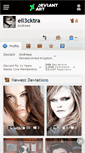 Mobile Screenshot of ell3cktra.deviantart.com