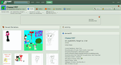 Desktop Screenshot of cheese1997.deviantart.com